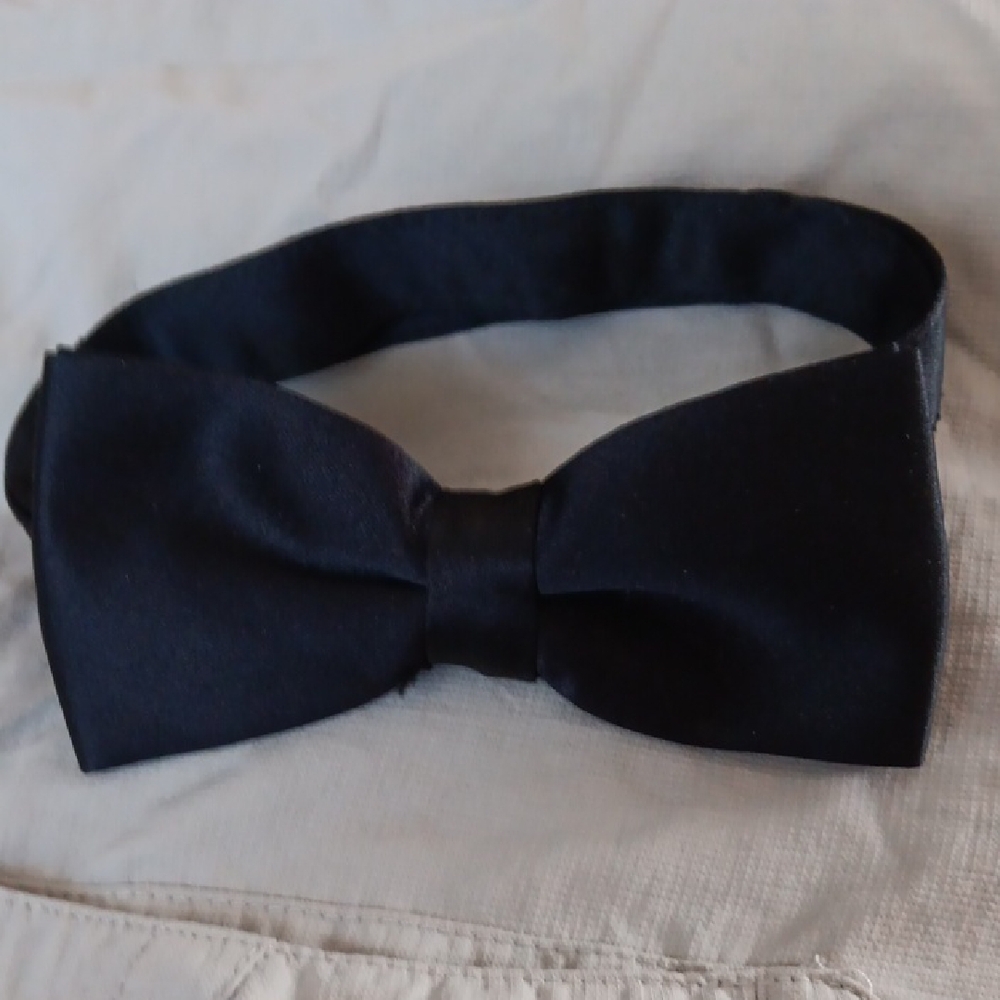 Elegant Black Bow Tie